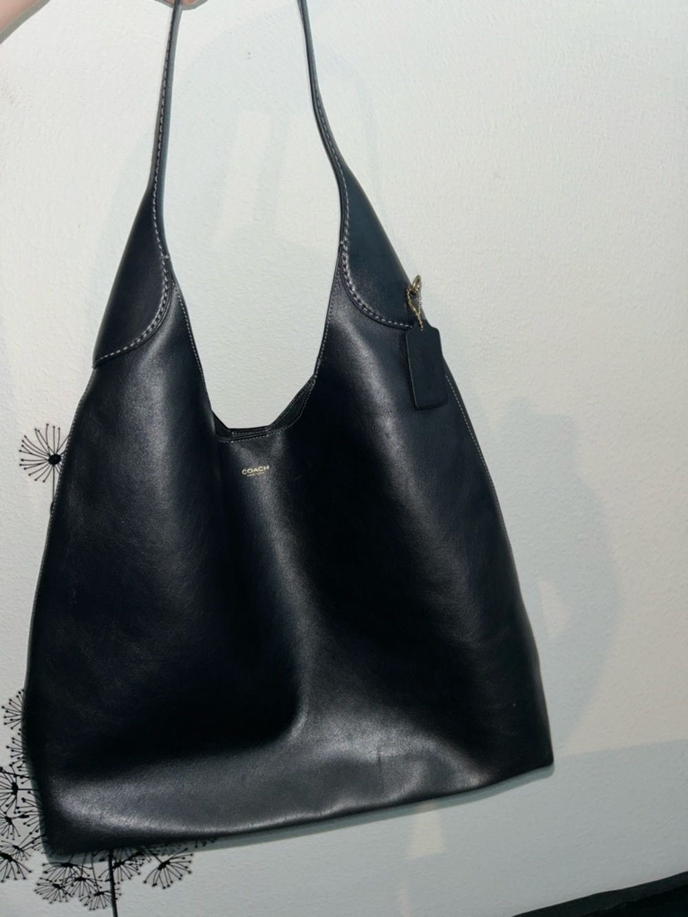 Coach Brooklyn Shoulder Bag 39 in Black